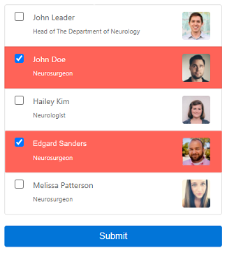 Multi-Select Webview