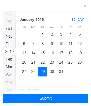 Date picker
