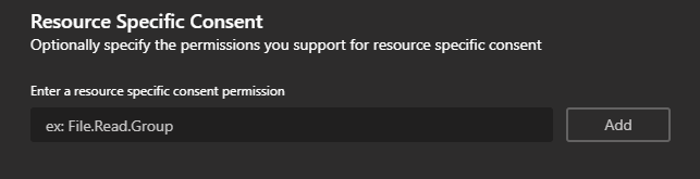 Bot Consent Permissions