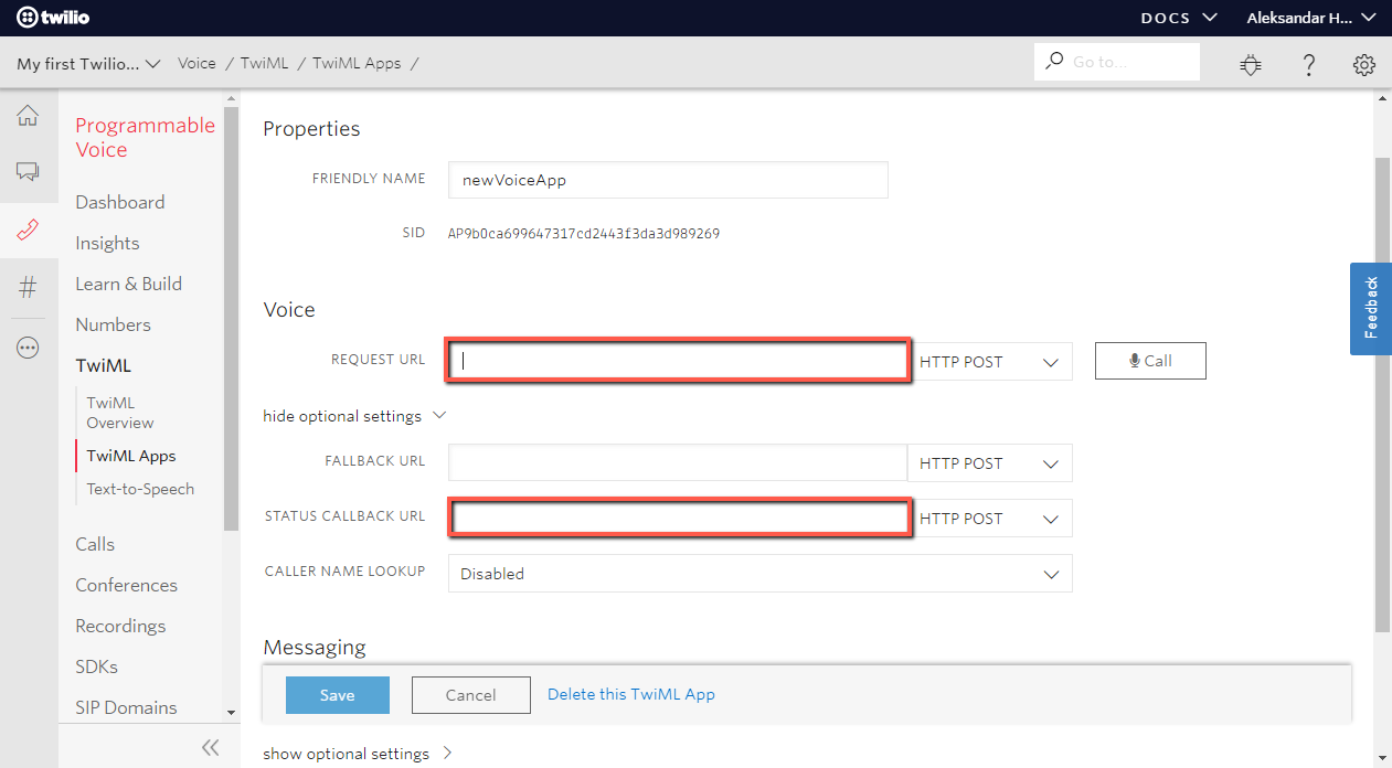 Install the NativeChat webhook.